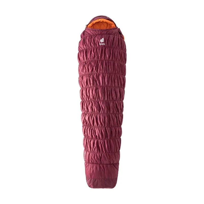 Deuter Exosphere  -6 SL  Sleeping Bag Maroon/Mango